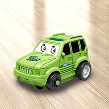 🎁[Best Gift For Kid]🚗Children's Educational Puzzle Track Car Play Set