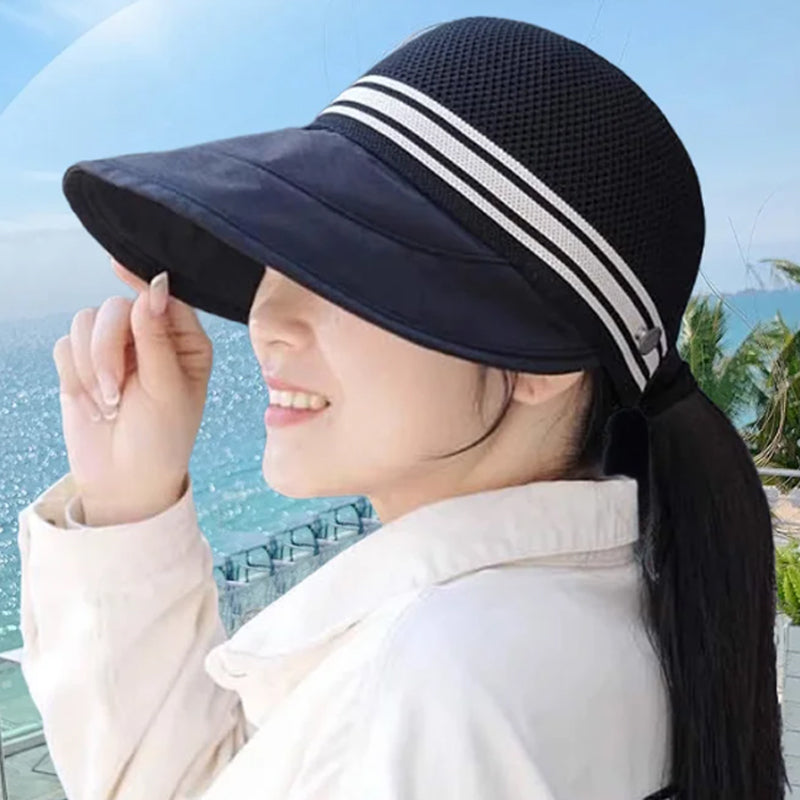 🥳2026 HOT SALE🥳💞50K+ SOLD!🌴☀️ 50% OFF! Women's Breathable Sun Hat – UV protection, lightweight & stylish. Adjustable fit, stays put. Perfect for beach or garden. Your summer essential. 👒🛡️
