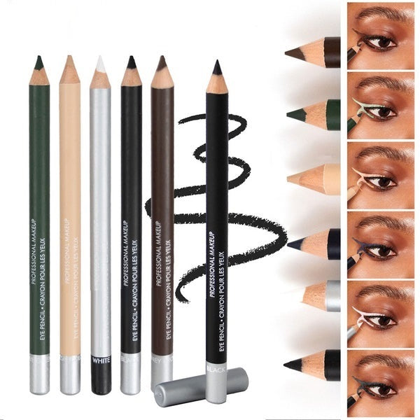 Wooden Waterproof Long-Lasting Hard Eyeliner