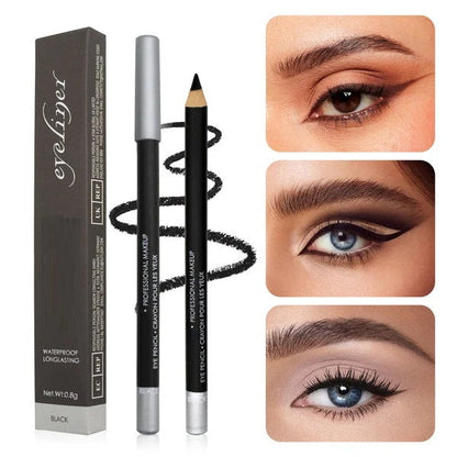 Wooden Waterproof Long-Lasting Hard Eyeliner