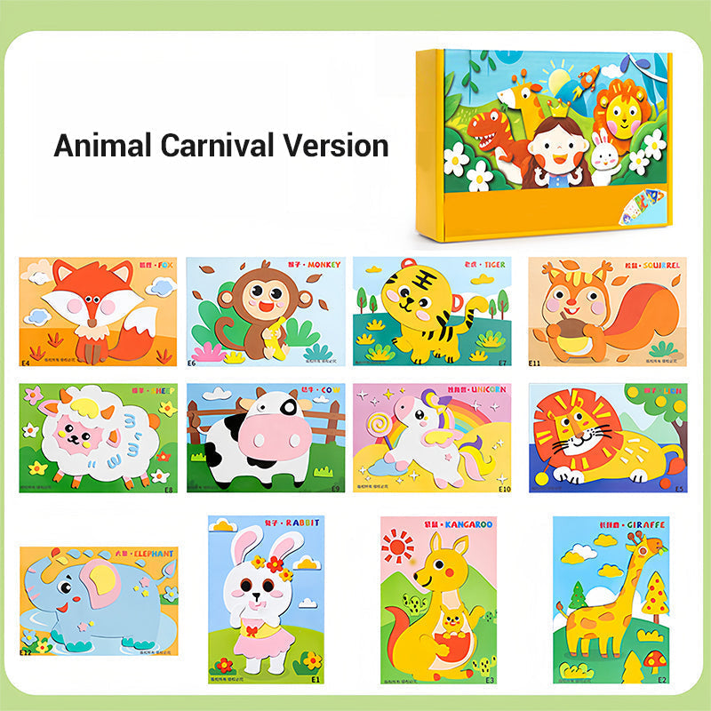 Children’s DIY 3D EVA Sticker Craft