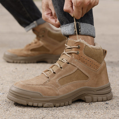 Men's Steel Toe Cap Safety Shoes – Slip-Resistant & Lightweight