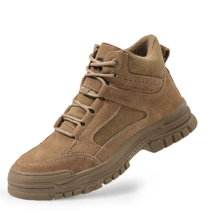 Men's Steel Toe Cap Safety Shoes – Slip-Resistant & Lightweight