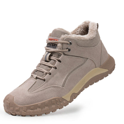 Men's Steel Toe Cap Safety Shoes – Slip-Resistant & Lightweight