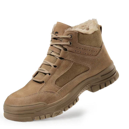 Men's Steel Toe Cap Safety Shoes – Slip-Resistant & Lightweight