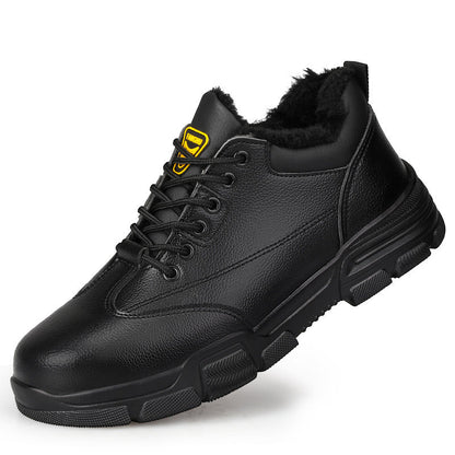 Men's Steel Toe Cap Safety Shoes – Slip-Resistant & Lightweight