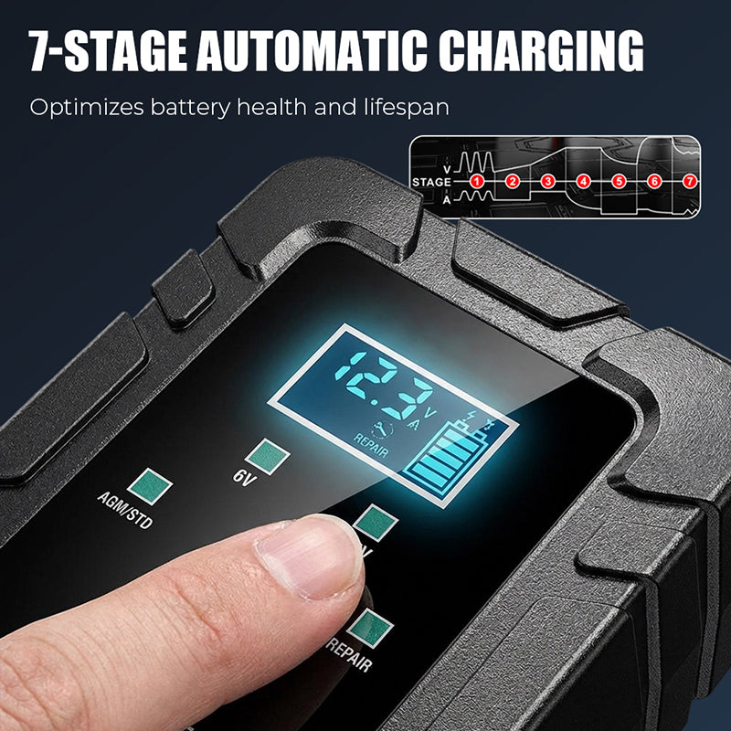 1.5A 6V 12V Automatic Battery Charger