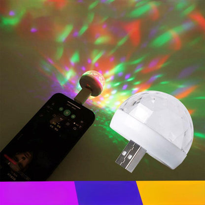 Portable USB RGB Effect Party Light
