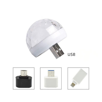 Portable USB RGB Effect Party Light